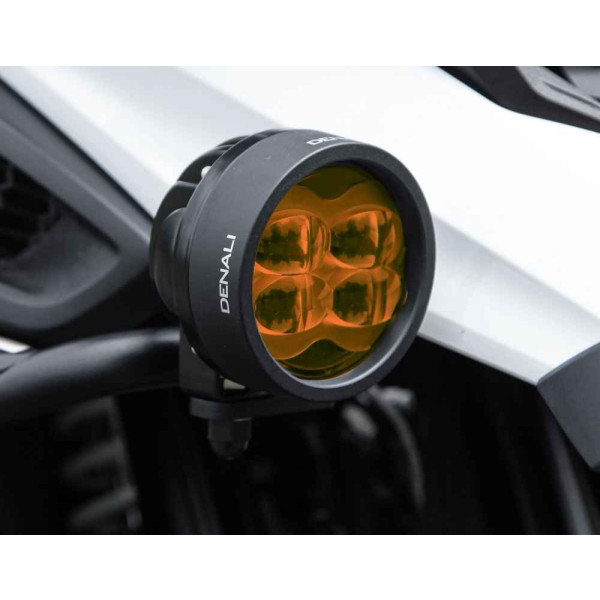 Denali DENALI TriOptic Lens Kit for D3 Fog Lights | Selective Amber 